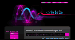 Desktop Screenshot of bluebearsound.com